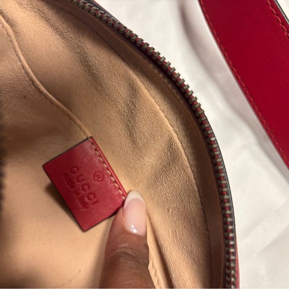 Gucci hot red Marmount belt bag! This hot mama is barely worn and super hot! - Picture 2 of 8